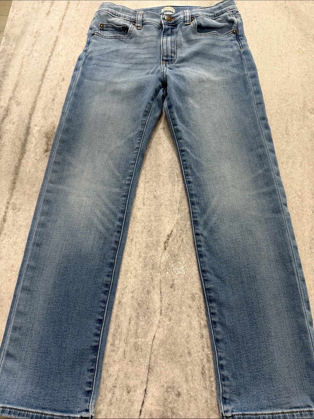J. Crew Factory Light Blue Kids' Straight-Leg Jeans